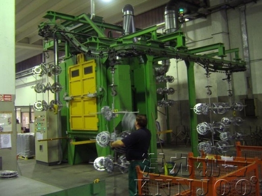 Endüstriyel uygulama için ağır işlevli katenary atış patlatma makinesi