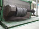 15 dak / devir Endüstriyel Kumlama Makinesi Düşük Karbonlu Çelik Tel Bobin Temizliği