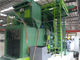 Çelik Levha Ön İşlem Rulo Konveyör Kumlama Makinesi Büyük İş Parçalarının Temizliği