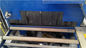 Makaralı Konveyör Tipi 350kg / Min Çelik Levha Kumlama Makinesi Yapısı Çelik